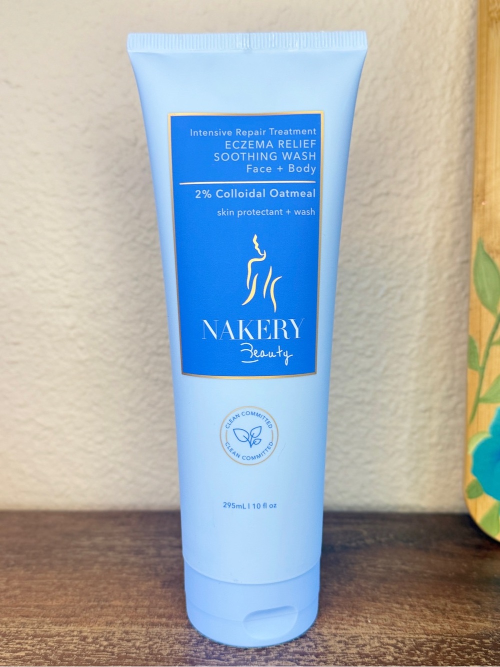 Nakery Beauty Eczema Relief Soothing Face & Body Wash, 10 fl oz - Picture 13 of 14
